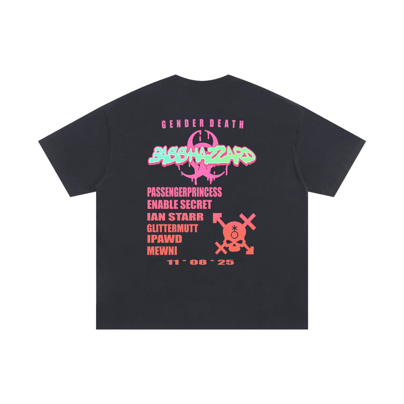 "BASSHAZZARD" Rave Tee