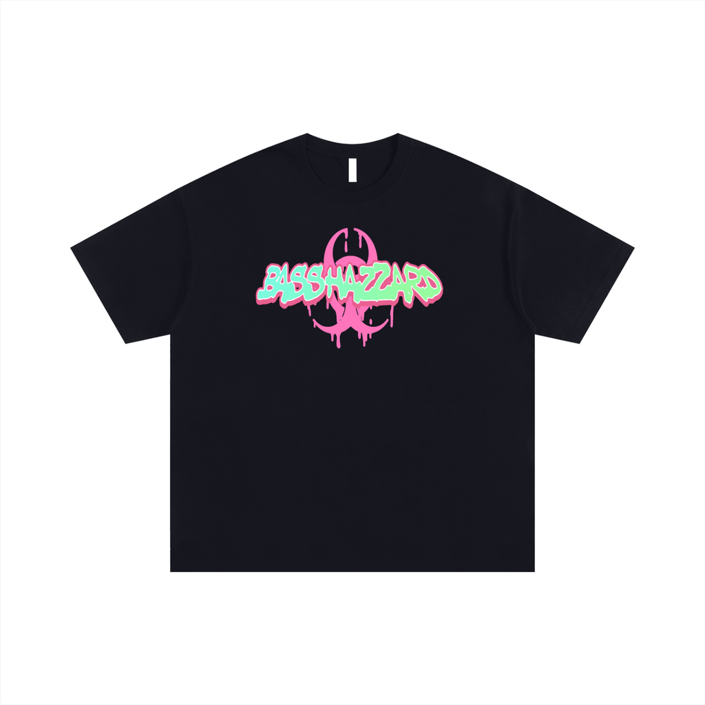 "BASSHAZZARD" Logo Tee