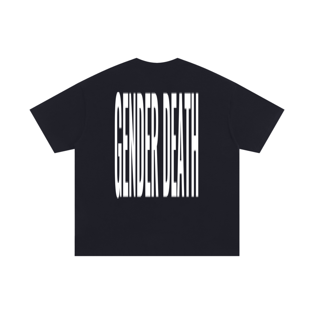 "GENDER DEATH" Logo Tee